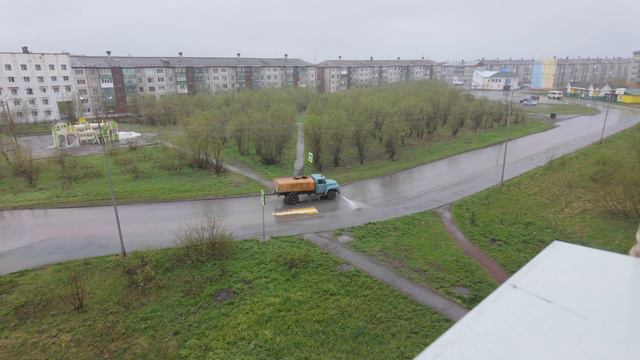 Промывка асфальта в Воркуте