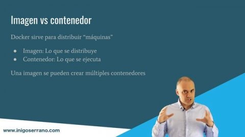 Docker Imagen vs contenedores ?