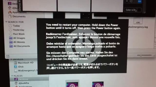 MacBook Pro 15" i7 crash