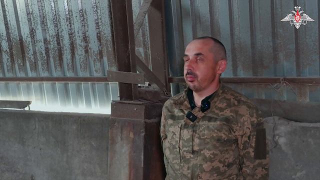 Пленный военнослужащий ВСУ Роман Русов, о том как попал в плен в Харьковской области