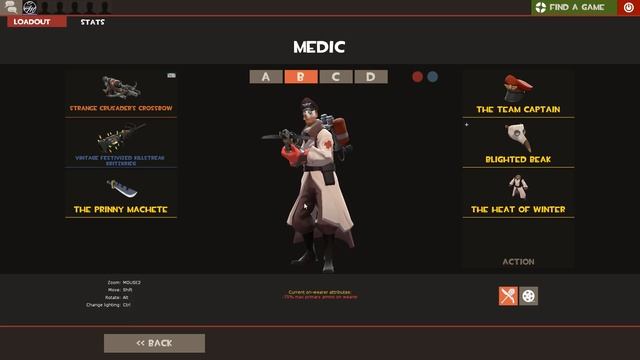 TF2 Remaking My Medic Cosmetic Sets! Cosmetic Overhaul!