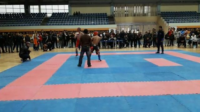 Отличный бой Амирхон Атохонов