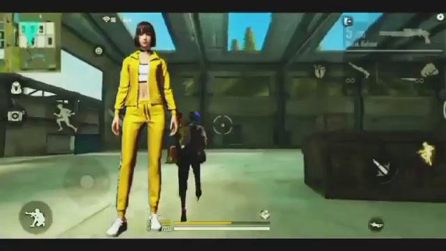 How to use A124 in free fire | A124 free fire skill | A124 character in free fire | free fire |