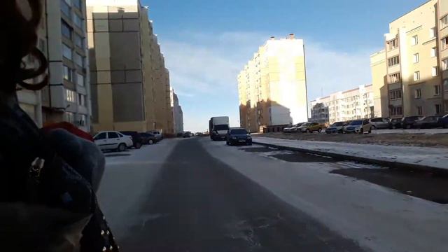 Идём с моей кошкой Гулять к подруге.