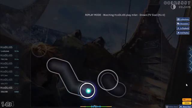 Osu! Drown - Milet [HARD]