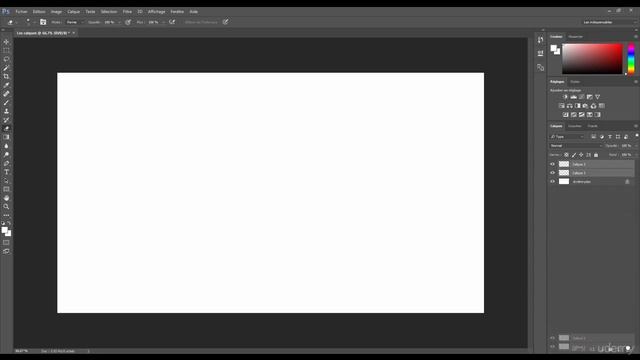 Formation Photoshop :  9 Supprimer un calque