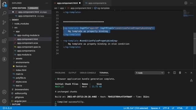 Angular Conditional Rendering | Different ways of using If conditions | Structural Directive