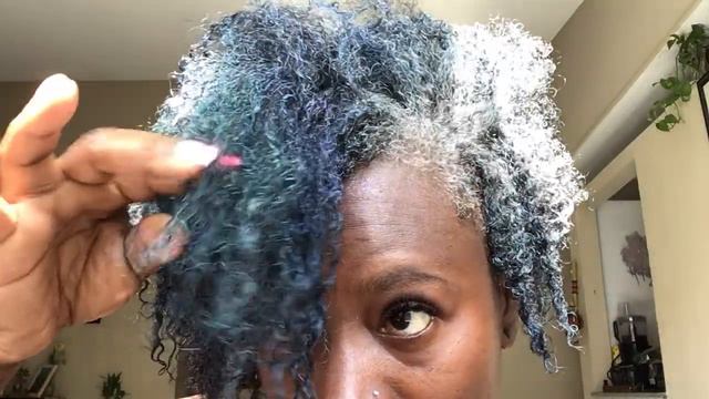 Wash and Go on Gray Hair