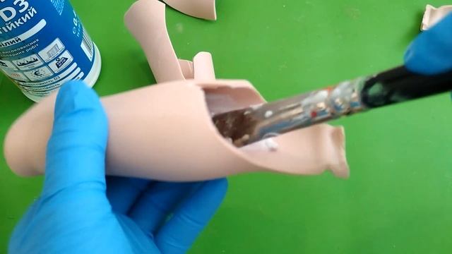 РЕСТАВРАЦИЯ ФАРФОРОВОЙ НОГИ КАК СДЕЛАТЬ КАРКАС RESTORATION DIY