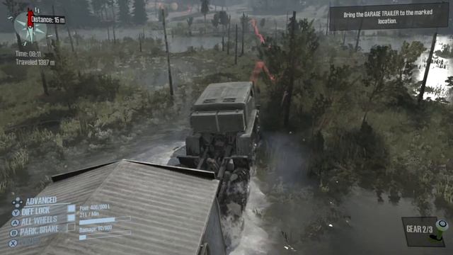 Spintires Mudrunner American Wildlands Nintendo Switch Part 3