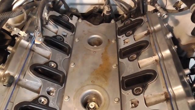 99 GMC Sierra 1500 4.8 Liter V8, Oil Leaks, Intake Manifold, Valley Cover
