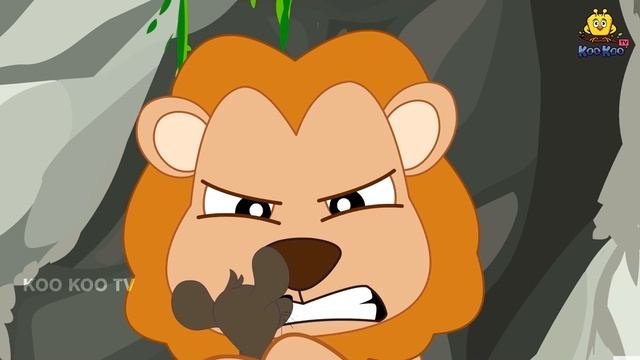 The Lion and The Mouse - Rupkothar Golpo  Bangla Cartoon  Bengali Fairy Tales  Koo Koo TV