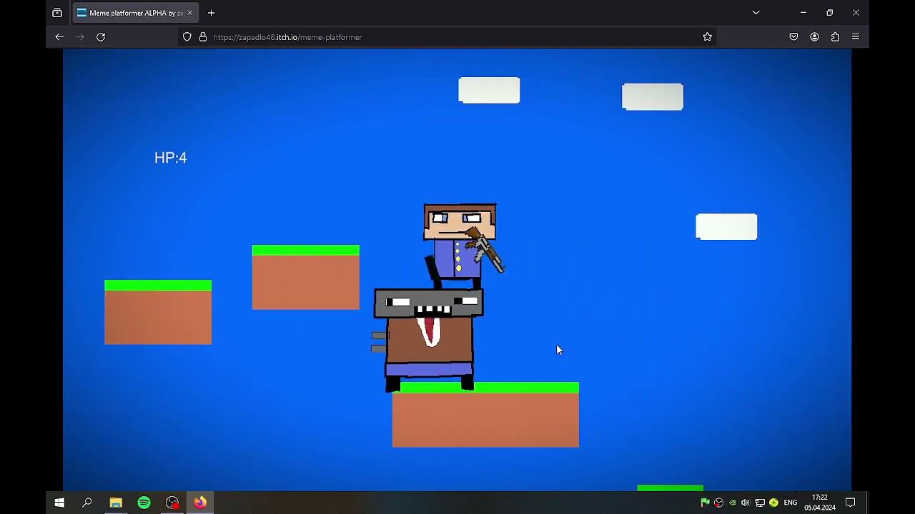 Meme platformer alpha