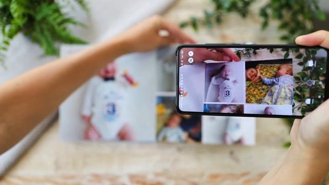 Оживающие фотографии в книге 20x20