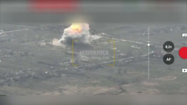 ВКС РФ уничтожают командный центр наблюдения на Луганско-Донецком направлении