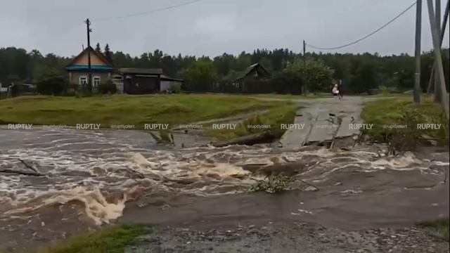 Прокуратура города Миасс в Челябинской области взяла под контроль обрушение моста через реку Тыелга