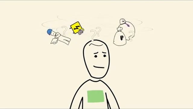 Ролик инфографика про электричество