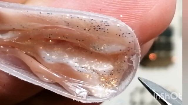 Гель ЖВАЧКА. НАРАЩИВАНИЕ НОГТЕЙ.