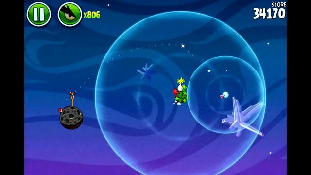 Angry Birds Space - Fry Me to the Moon level 3-5