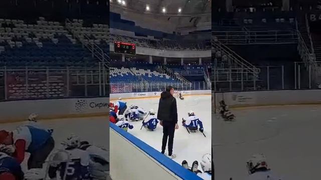 Видео отчет о фестивале Адаптивного хоккея в Сириус г.Сочи.