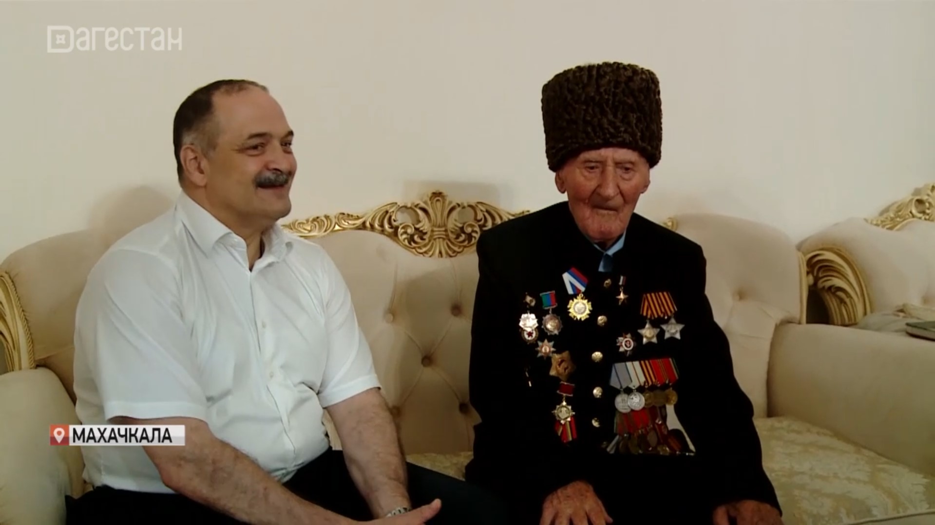 Глава Дагестана побывал в гостях у Ибрагим-Паши Садыкова