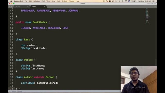 GOOGLE INTERVIEW QUESTION SOLVED | LOW LEVEL DESIGN CODE | LIBRARY MANAGEMENT SYSTEM - PART2
