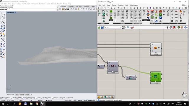 GIS (ГИС) данные в Grasshopper часть#2
