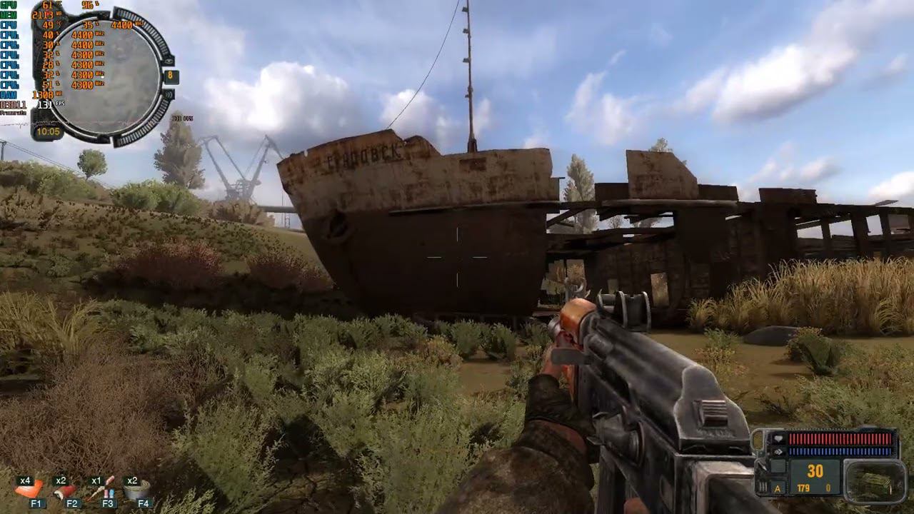 S.T.A.L.K.E.R.: Call of Pripyat (IX-Ray Platform) RTX 3050-I5-9600kf