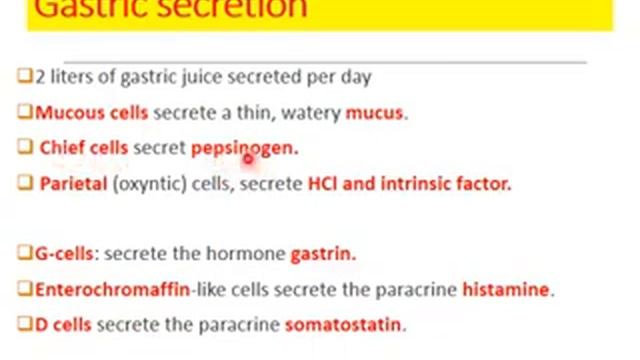 physiology of GIT module lecture 3 Stomach (Dr. Rehab Ahmed )