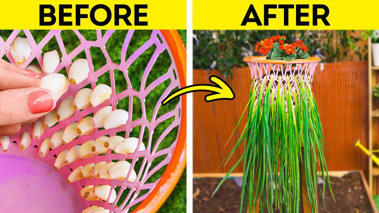 How To Grow Your Own Fresh Food at Home 🌱🏡 Genius Gardening Hacks!