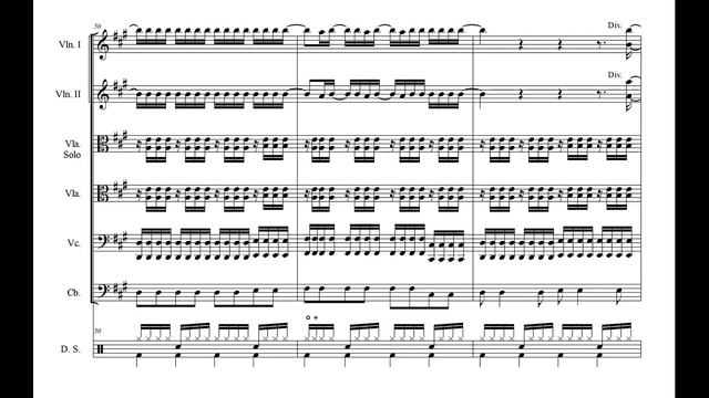 NEVER REALLY OVER String Orchestra Arrangement