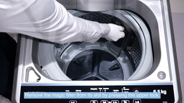 MAGIC FILTER CLEANING IN VOLTAS BEKO TOP LOAD WASHING MACHINE