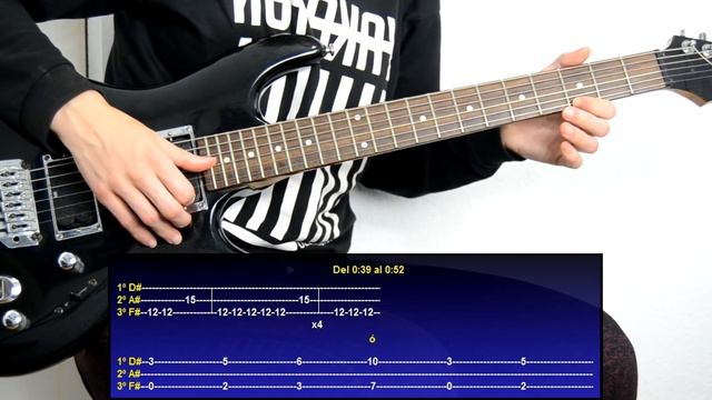 Cómo tocar Numb de Linkin Park (Tutorial de guitarra) / How to play
