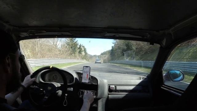 Porsche GT2 RS MR Vs BMW E36 At Nürburgring Nordschleife