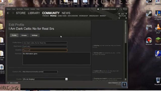 STEAM -How to download set up profiles change names and add friends on STEAM