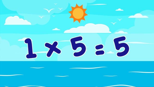 5 Times Table Song | Kids Songs | Learn Times Tables