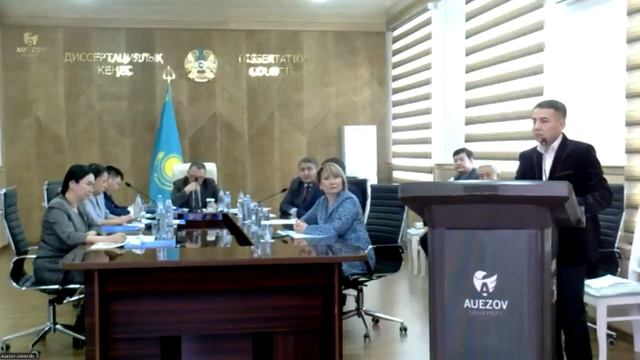 Макулбекова Гульназ Оразбековна Phd диссертациялық жұмыстын қорғауы