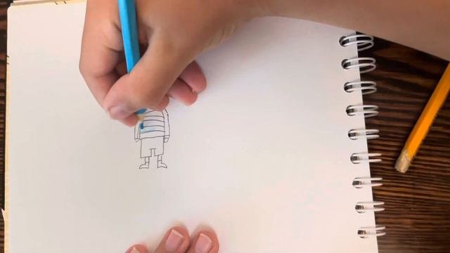 Как нарисовать Фриск Undartale.