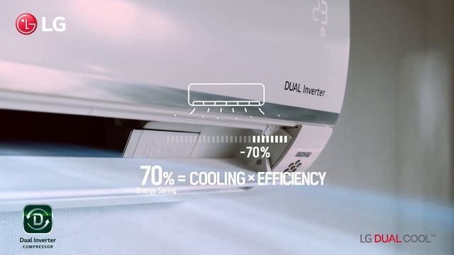LG Inverter – Performance X Energy Saving (DUALCOOL)