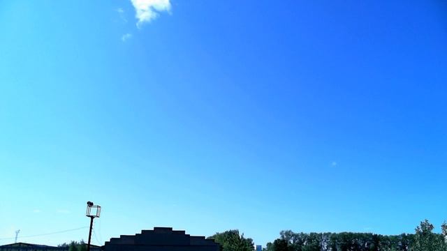 Таймлапс на вебкамеру. Облака