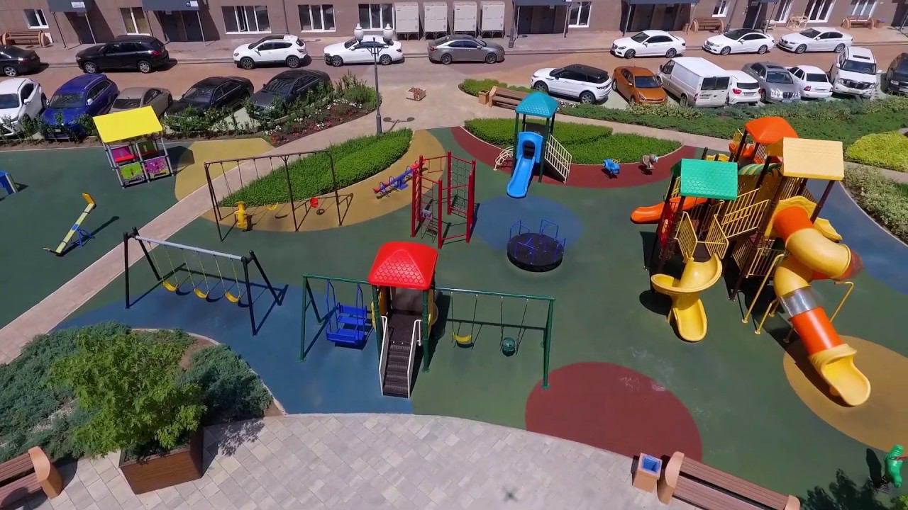 ЖК Центральный, самый потрясающий вид с высоты птичьего полета