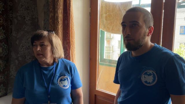 Добровольцы Гумкорпуса Югры помогли инвалиду в Красном Партизане