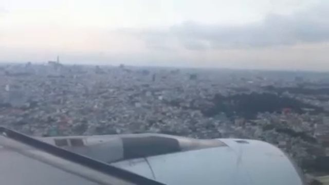 Landing at Saigon airport