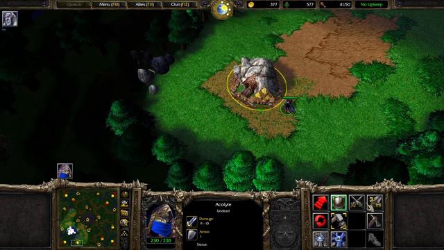 Warcraft 3 Reforged în română Undead vs Orc