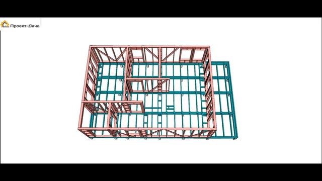 КР 7х12 (1.5 эт) с лофтом и вторым светом