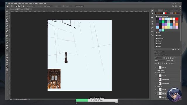 Speedpaint on a World of Warcraft character art commission