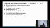 LAS16-209: Finished and Upcoming Projects in LMG