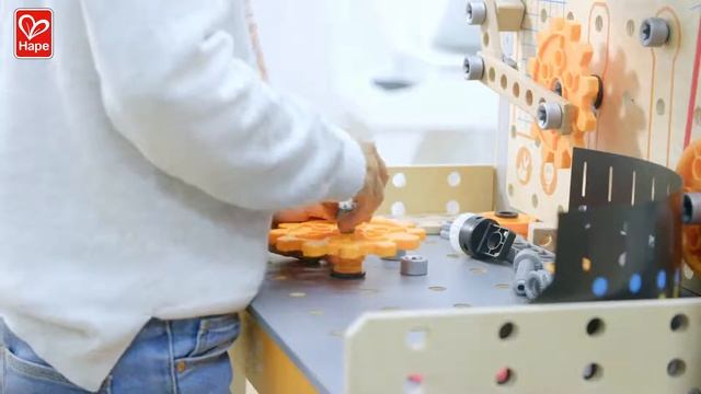 Деревянный конструктор для детей "Набор инструментов для научных экспериментов" в коробке E3029_HP