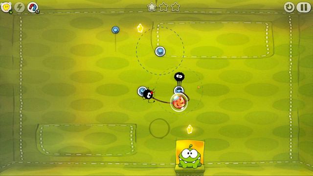 Cut the Rope - Тканевая коробка уровень 10