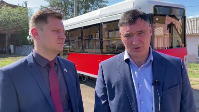 Новый трамвай выйдет на линию в Иркутске в День России